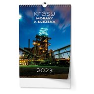 Krásy Moravy a Slezska 2023 - nástěnný kalendář - Nástěnný kalendář