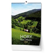 Hory Čech a Moravy 2023 - nástěnný kalendář - Nástěnný kalendář
