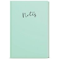 BALOUŠEK Printing Notes Pastel A5 lined, green - Journal