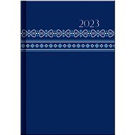 Týdenní diář A5 cz/sk Print Blue - Diář