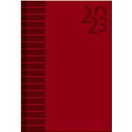 Denní diář A5 cz/sk Vivella red - Diář