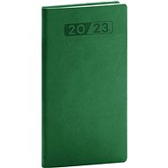 Kapesní diář Aprint 2023 zelený - Diář