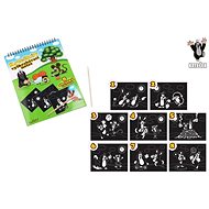 Scratch off notebook Mole 8 sheets - Scratch Pictures