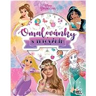 colouring page with tattoos Princesses - Colouring Book
