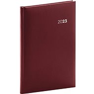 Týdenní diář Balacron 2023 bordó - Diář