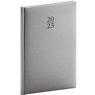 Týdenní diář Capys 2023 stříbrný - Diář