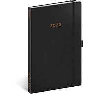 Týdenní diář Černý 2023 - Diář
