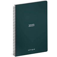 Měsíčníí spirálový diář A4 Emerald 2023 - Diář
