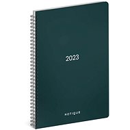 Měsíční spirálový diář A5 Emerald 2023 - Diář
