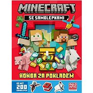 Minecraft Treasure Hunt: with Stickers - Colouring Book