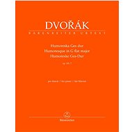 Humoreska Ges dur op. 101/7 - Antonín Dvořák