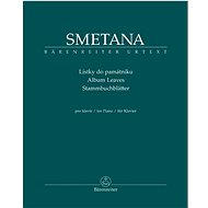 Lístky do památníku: pro klavír - Bedřich Smetana