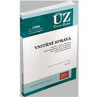 ÚZ 1500 Vnitřní správa - 