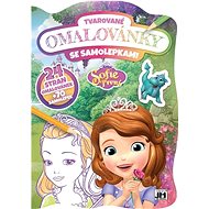 Shaped colouring book Sofia the First: with stickers - Colouring Book