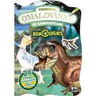 Shaped colouring pages Dinosaurs: with stickers - Colouring Book