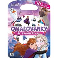 colouring page with stickers Ice Kingdom - Colouring Book