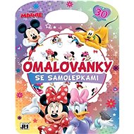 colouring page with Minnie stickers - Colouring Book