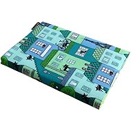 Book cover Houses turquoise - Book Cover