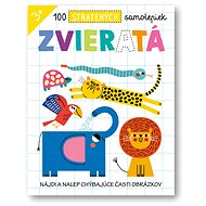 100 stratených samolepiek Zvieratá - 
