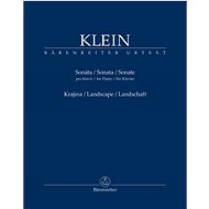 Sonáta pro klavír a Krajina: melodram - Klein Gideon