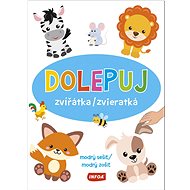 Dolepuj zvířátka/zvieratká modrý sešit/modrý zošit - 