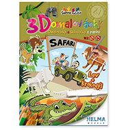 Safari 3D colouring Book - Colouring Book
