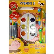Colour your animals Creative BOX - Colouring Book