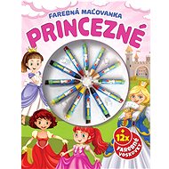 Princesses colouring page - Colouring Book