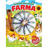 Farm colouring page - Colouring Book