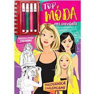 Top fashion for girls - Colouring Book