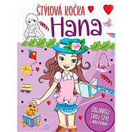 Stylish cat Hana - Colouring Book