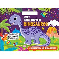 The world of colourful dinosaurs - Colouring Book