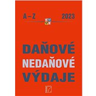 Daňové a nedaňové výdaje 2023 - Martin Děrgel
