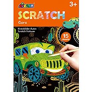 Scratch Art Mini Activity Book – Cars - Creative Kit