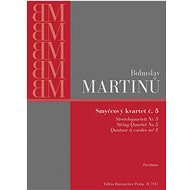 Smyčcový kvartet č. 5 - Bohuslav Martinů