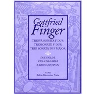 Triová sonáta F dur - Gottfried Finger