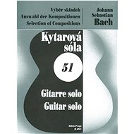 Výběr skladeb: Kytarová sóla - Johann Sebastian Bach