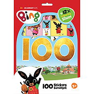 100 stickers with Bing colouring sheets - Colouring Book