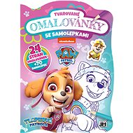 Shaped colouring pages Paw Patrol - Colouring Book