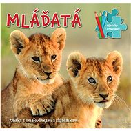 Mláďatá: Knižka s omaľovánkami a skladačkami - 