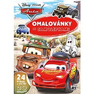 colouring page with stickers Cars - Colouring Book