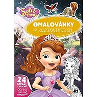 colouring page with stickers Sofia the First - Colouring Book