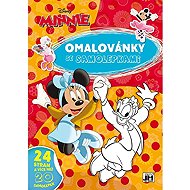 colouring page with Minnie stickers - Colouring Book