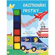 Finger stamping Auto - Colouring Book