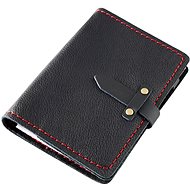 Leather diary A6 Black Montana - Planner