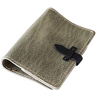 Leather diary A6 Grey - Journal