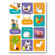 Vyfarbi, nakresli, hraj sa: 3+ - 