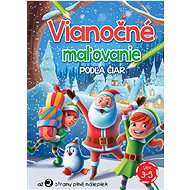 Christmas painting by lines - Colouring Book