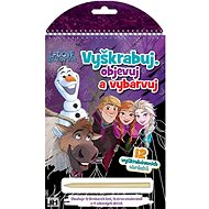 Scratch, explore, colour Ice Kingdom - Colouring Book