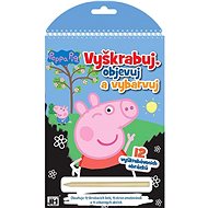 Scratch, explore, colour Peppa Pig - Colouring Book